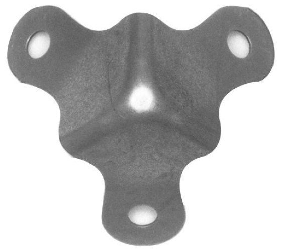 Trunk Corner Nickel Plated