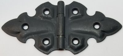 Oil Rubbed Bronze Steel Loose Pin Cabinet Hinge removable pin swap box antique vintage small jewelry