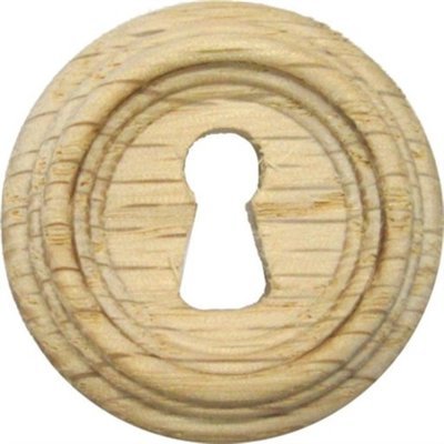 (LIMITED STOCK) - Round Oak Victorian Beehive Keyhole Cover 1-3/8ths