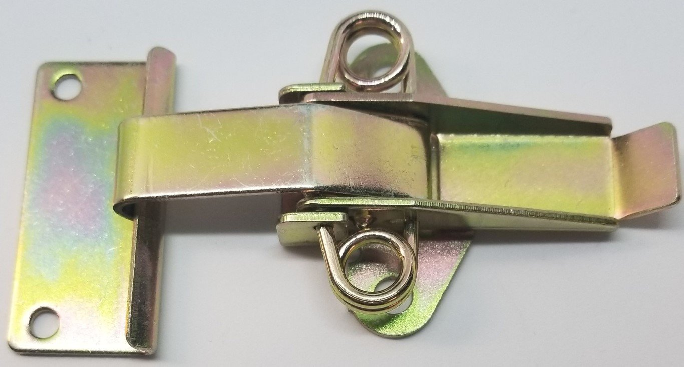 Brass/Zinc Table Leaf Spring Lock Cam-Type spring loaded release dining kitchen leaves secure