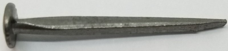 Steel Trunk Nails 1.25" Long - (1/4 LB Bag) chest steamer antique vintage old tacks retro rustic patina