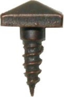 Mission Style Pyramid Head Screw iron steel copper decorative antique rustic vintage retro designer