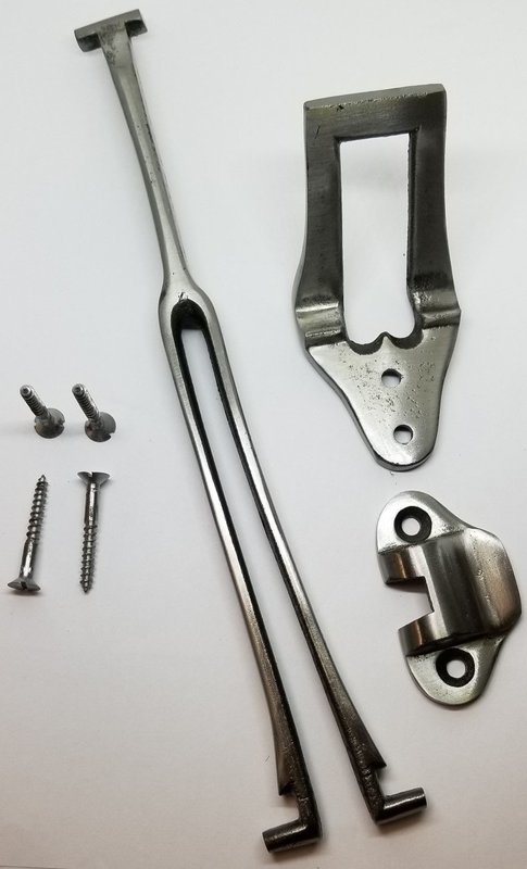 Iron Drop Leaf Table Support 3 PIECE SET Pleukharp fork bar hook table dining kitchen hinge