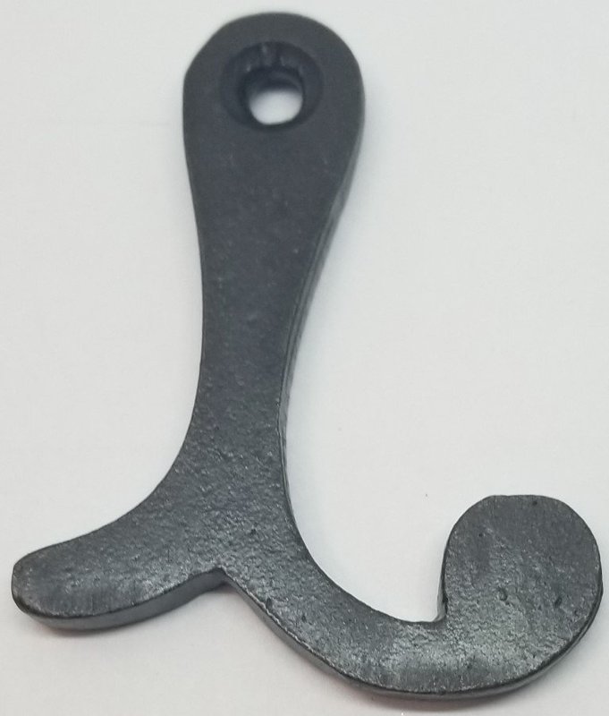 Cast Iron Window Stop Stay Holder fix antique vintage old stand open block prop sash frame retro hook fancy decorative