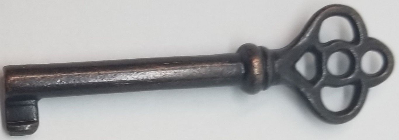 Brass Plated Key for Roll Top Desk Lock