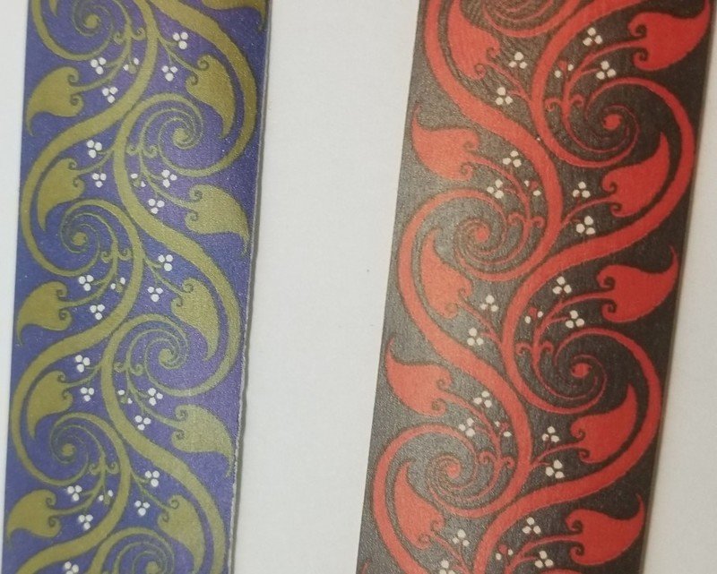 Both Red and Blue Colors Shown