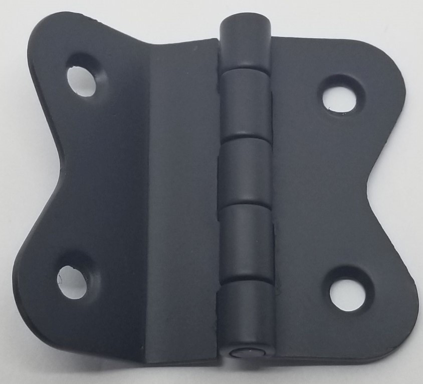 SMALL Oil Rubbed BRONZE Hoosier Cabinet Hinge 3/8 Offset angled sellers antique vintage old SMALL Oil Rubbed BRONZE Hoosier Cabinet Hinge 3/8 Offset angled sellers antique vintage old