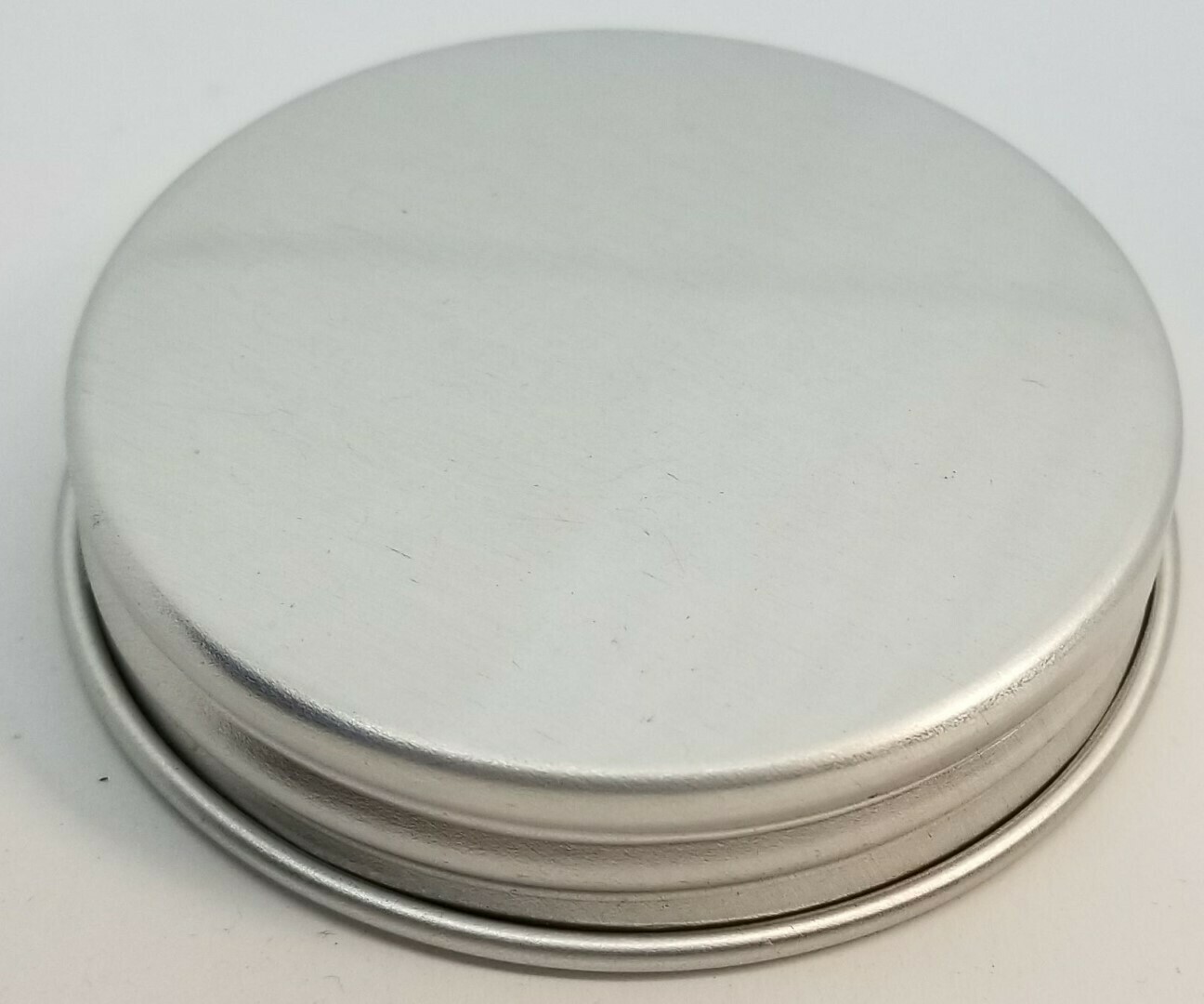 2-1/2 (5/8) inch Aluminum Jar Lid Threaded shaker antique hoosier sugar tea coffee antique vintage retro