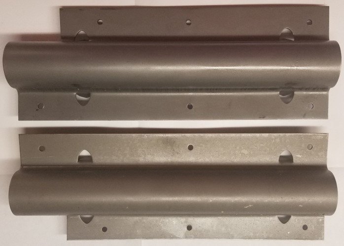 Pair of Round Hoosier Cabinet Mounting Brackets - sellers antique vintage furniture Pair of Round Hoosier Cabinet Mounting Brackets - sellers antique vintage furniture