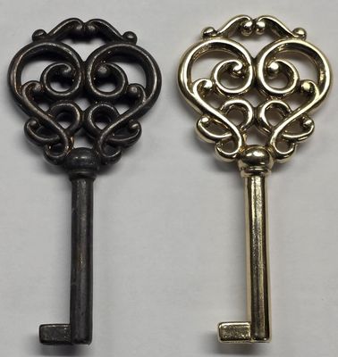 Large Ornate Cast Brass Key Polished Skeleton Aged Antique vintage retro old fancy decorative gold cabinet lock drawer door small patina Large Ornate Cast Brass Key Polished Skeleton Aged Antique vintage retro old fancy decorative gold cabinet lock drawer door small patina