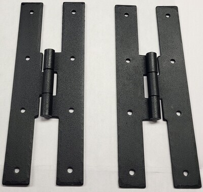 3, 4 & 7 Inch PAIR H Hinges Cast Iron Antique Vintage rustic retro old decorative fancy Victorian pattern door window cabinet fence 3, 4 & 7 Inch PAIR H Hinges Cast Iron Antique Vintage rustic retro old decorative fancy Victorian pattern door window cabinet fence