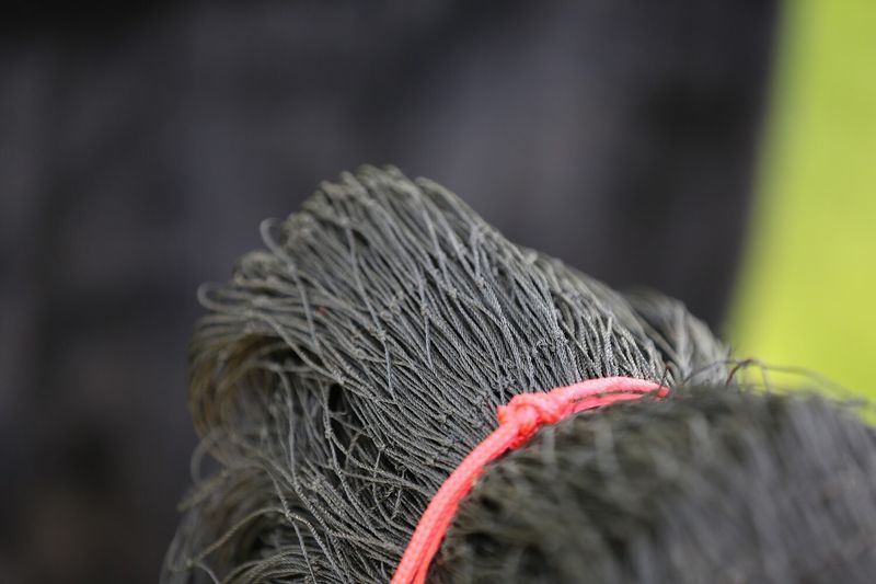 Fuglenett for trost og stær 5x15 meter 28 mm svart