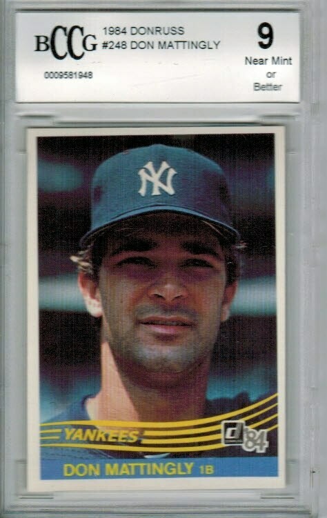 1984 Donruss Don Mattingly rookie