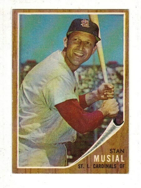 1962 Topps #50 Stan Musial
