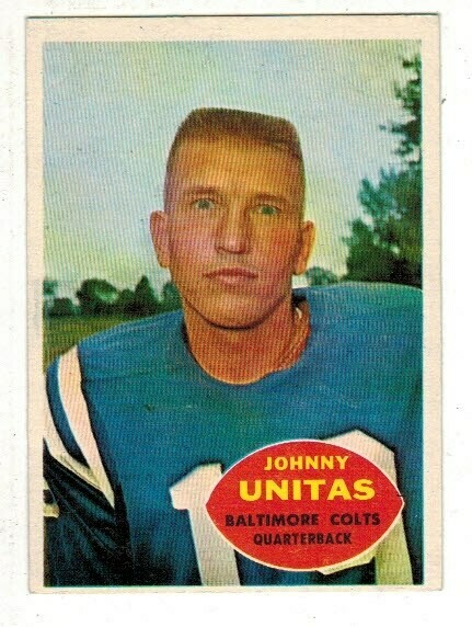 1960 Topps #1 John Unitas