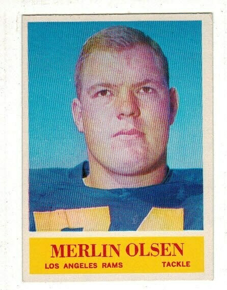 1964 Philadelphia #91 Merlin Olsen rookie