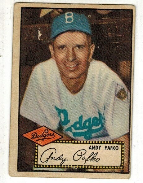 1952 Topps #1 Andy Pafko VG