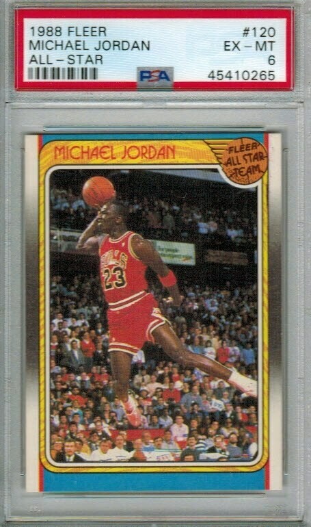 1988 Fleer Michael Jordan All Star