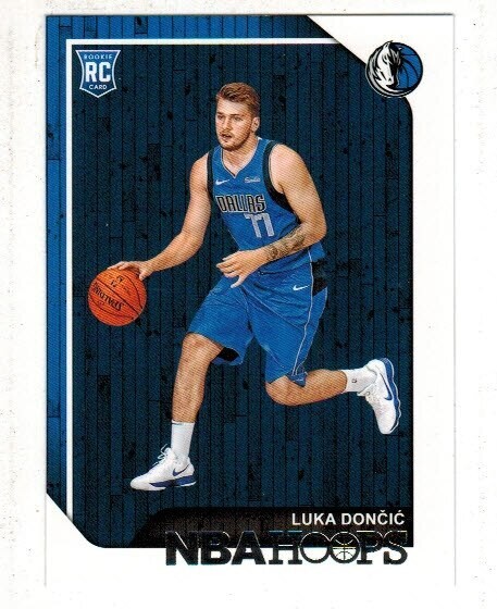 2018 Hoops #268 Luka Doncic rookie