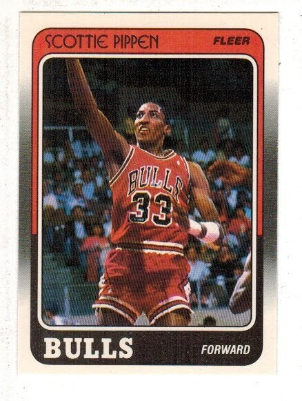 1988/89 Fleer Scottie Pippen rookie
