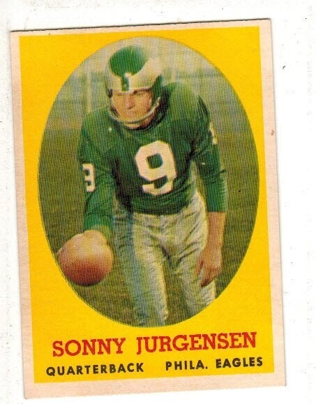1958 Topps 90 Sonny Jurgensen rookie Nr Mint