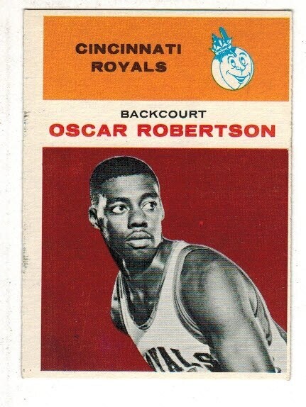 1961/62 Fleer #36 Oscar Robertson rookie list $3000