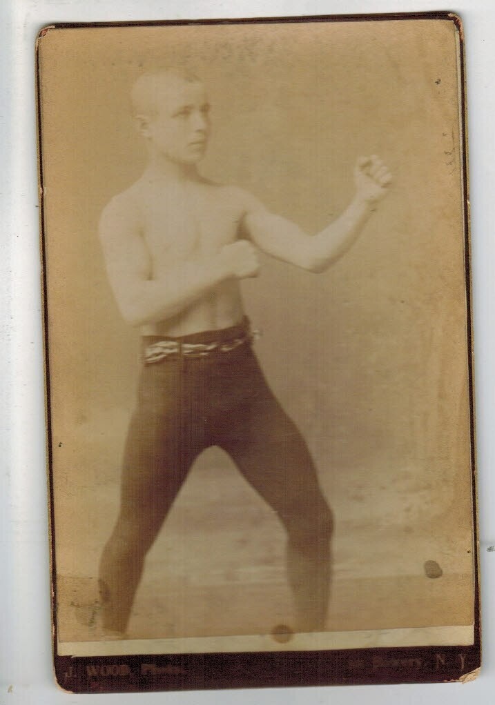 1888 Cabinet Boxing card Jimmy Kinard