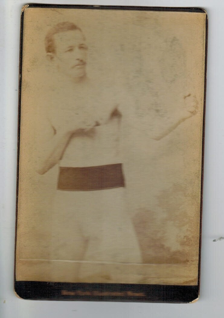 1888 Cabinet Boxing card Billy Murphy