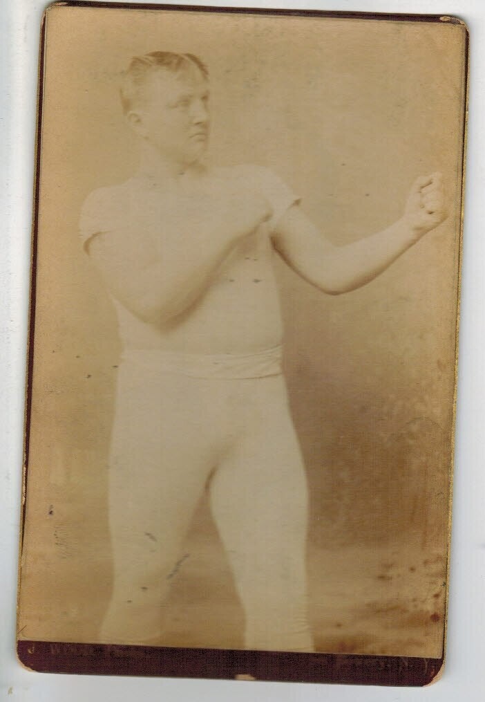 1888 Cabinet Boxing card Alex Marx