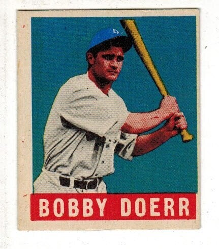 1948 Leaf #83 Bobby Doerr rookie