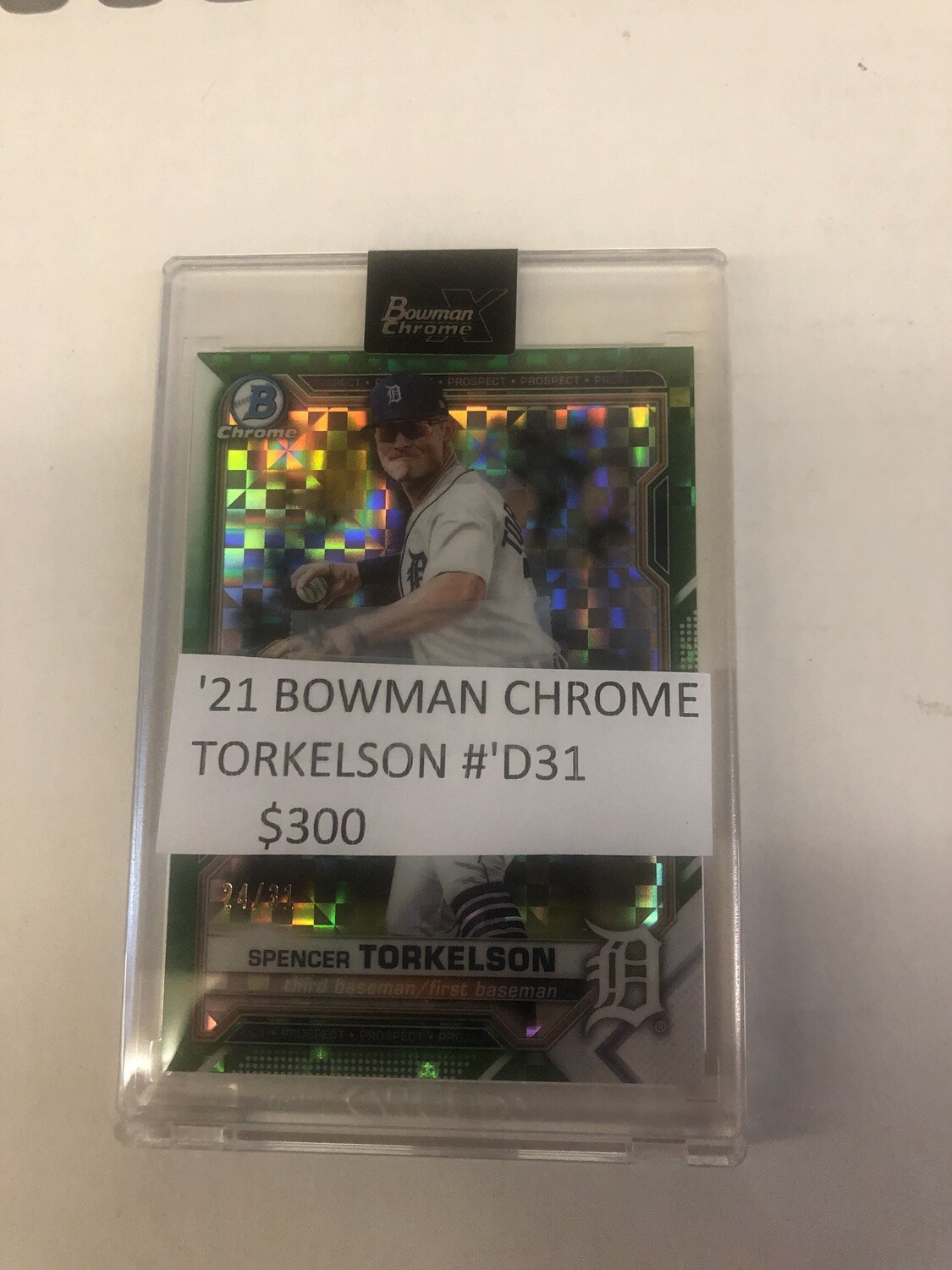 2021 Bowman Chrome Spencer Torkelson #'d31
