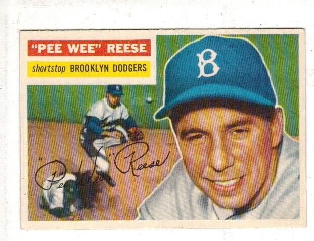 1956 Topps #260 Pee Wee Reese Nr Mint