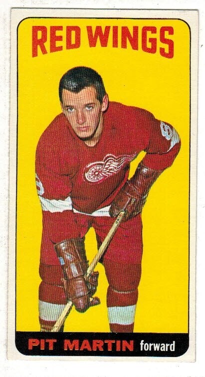 1964/65 Topps Hockey #1 Pit Martin rookie