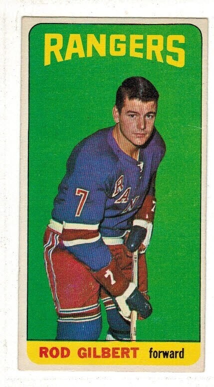 1964/65 Topps Hockey #24 Rod Gilbert