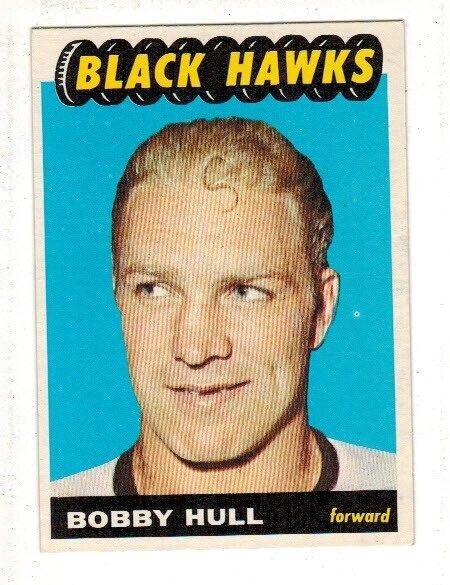 1965 Topps #59 Bobby Hull list $200