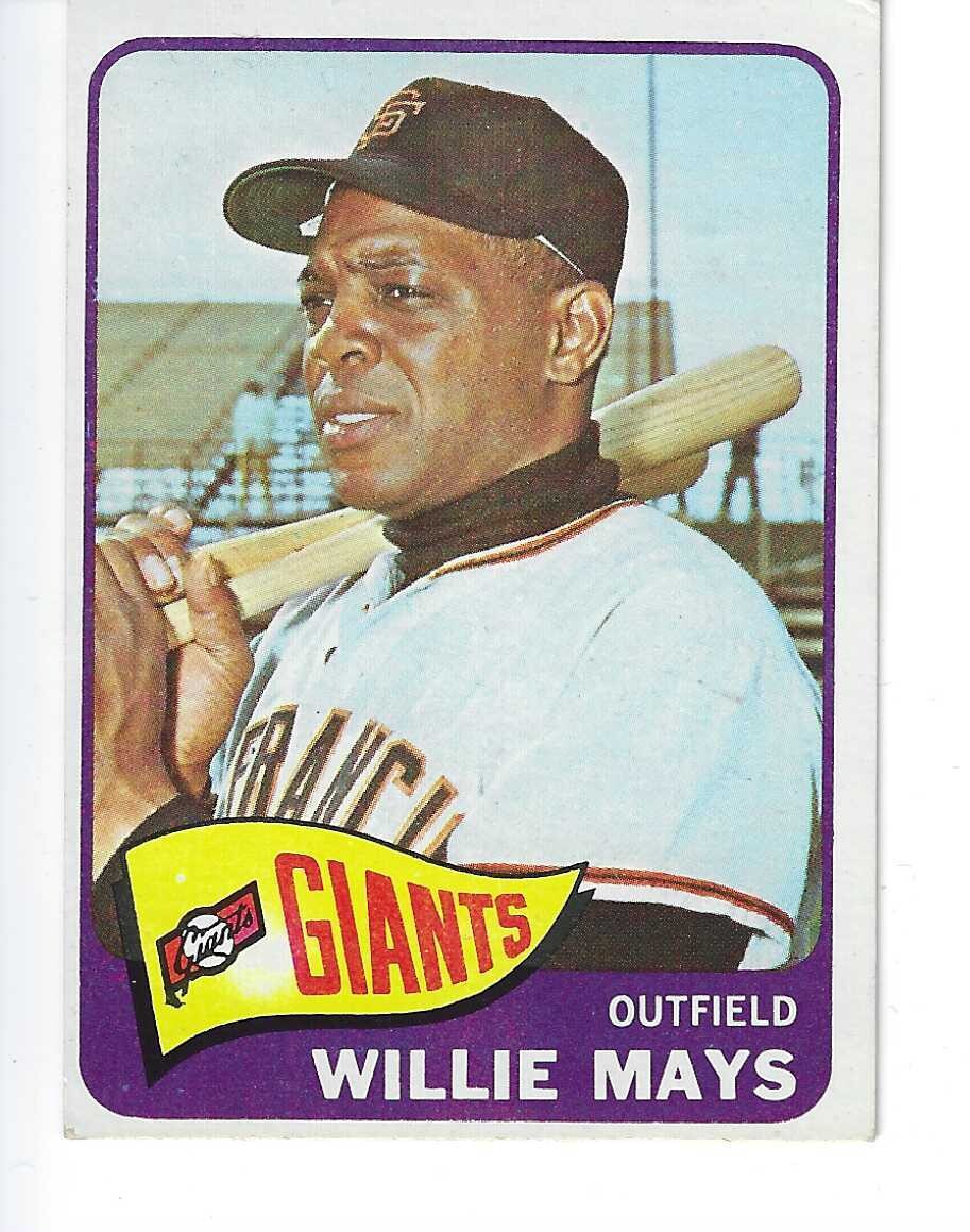 1965 Topps #250 Willie Mays