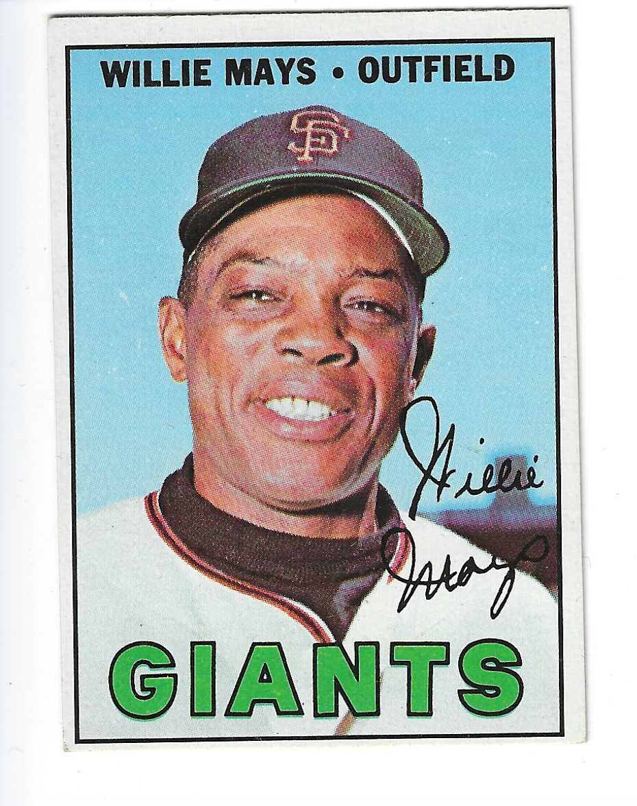 1967 Topps #200 Willie Mays Ex/Mint