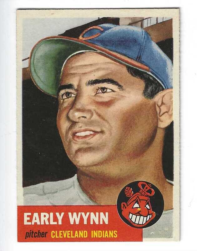 1953 Topps #61 Early Wynn Near Mint