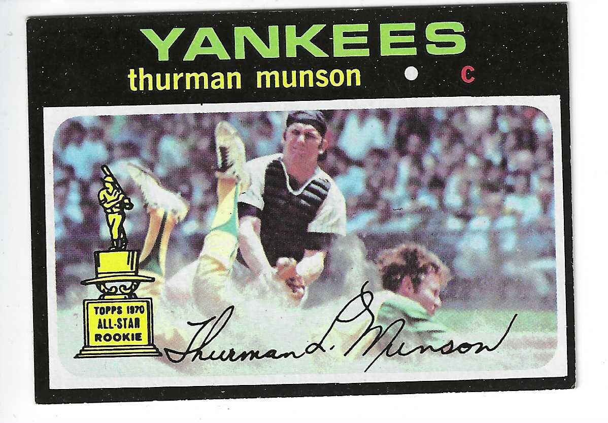 1971 Topps #5 Thurman Munson Ex/Mint