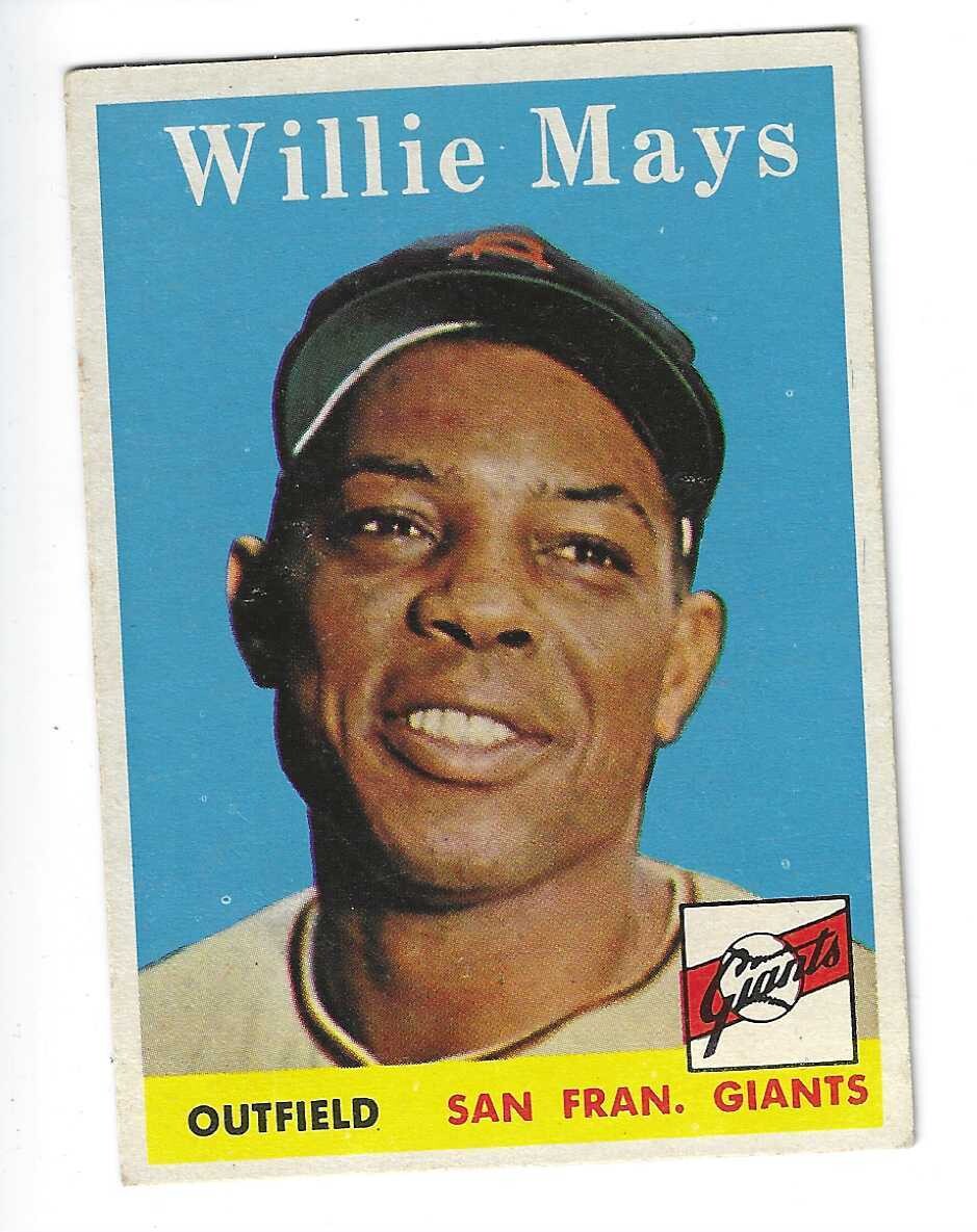 1958 Topps #5 Willie Mays Ex/Mint