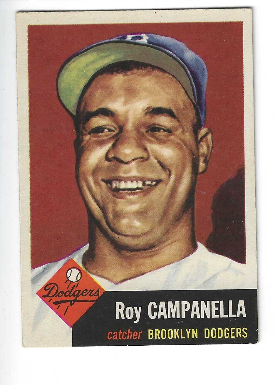 1953 Topps #27 Roy Campanella Nr Mint