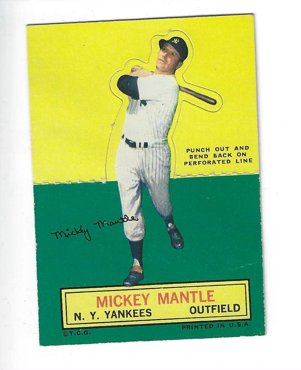 1964 Topps Stand Up Mickey Mantle