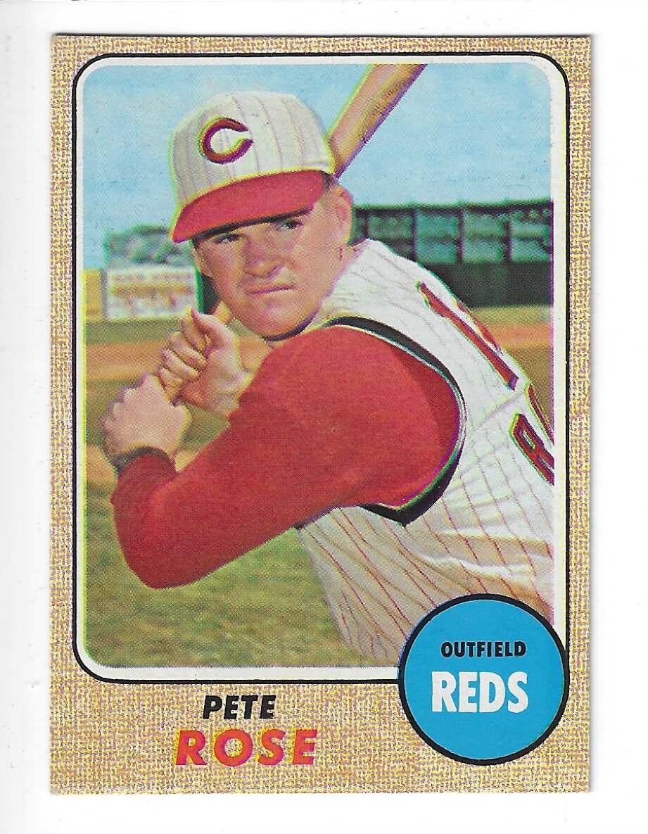1968 Topps #230 Pete Rose Ex/Mint+