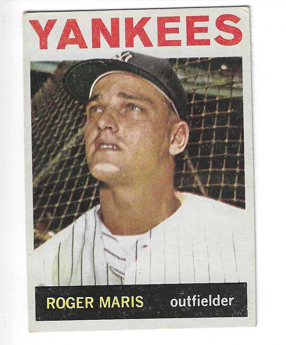 1964 Topps #225 Roger Maris list $150