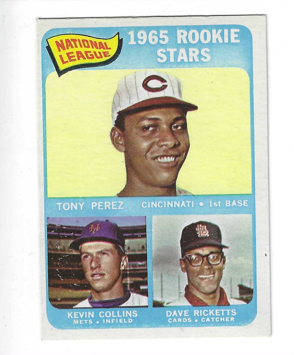 1965 Topps #581 Tony Perez rookie SP list $200
