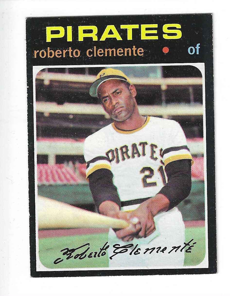 1971 Topps #630 Roberto Clemente Ex/Mint or better