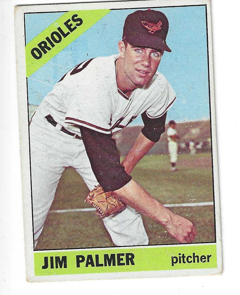1966 Topps #126 Jim Palmer rookie list $250