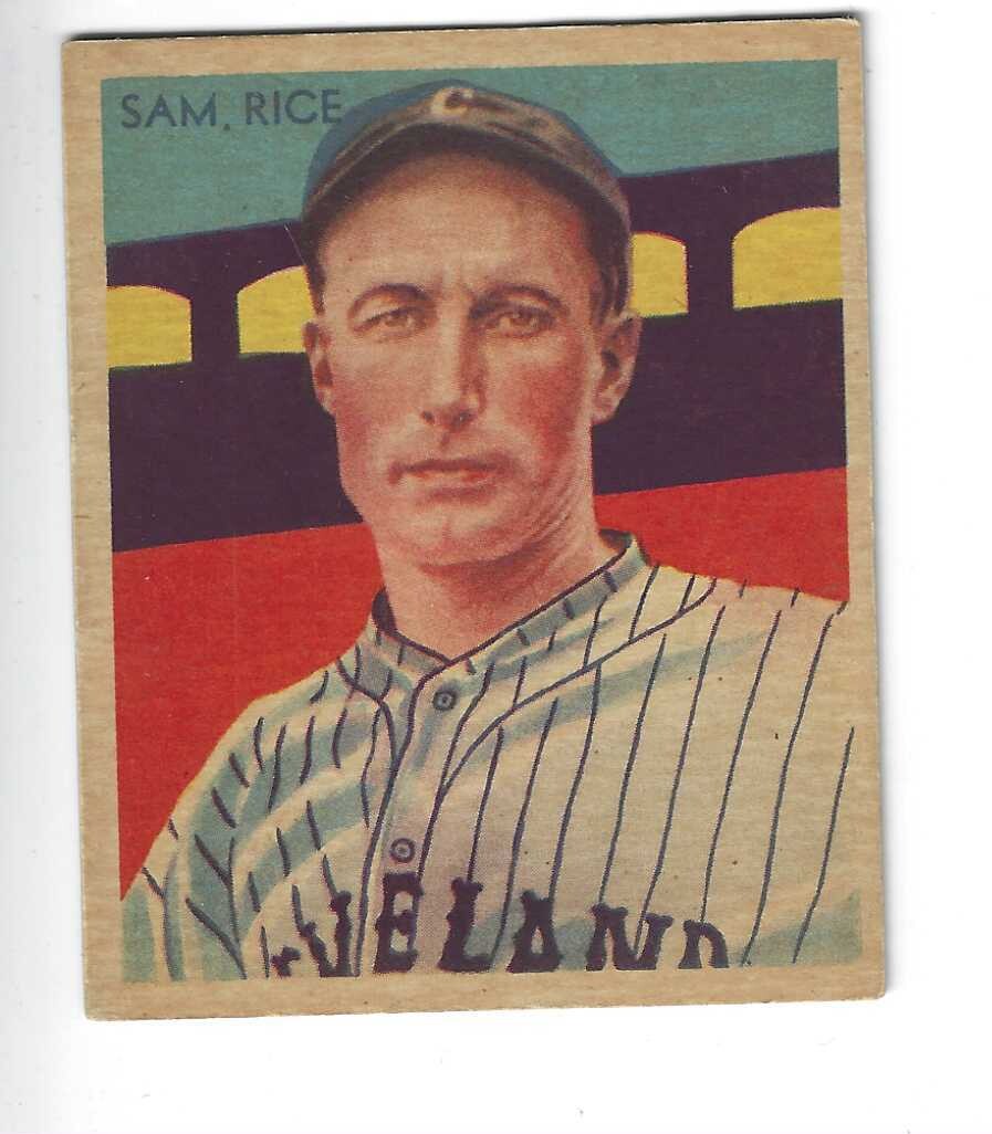 1934-36 Diamond Stars #32 Sam Rice