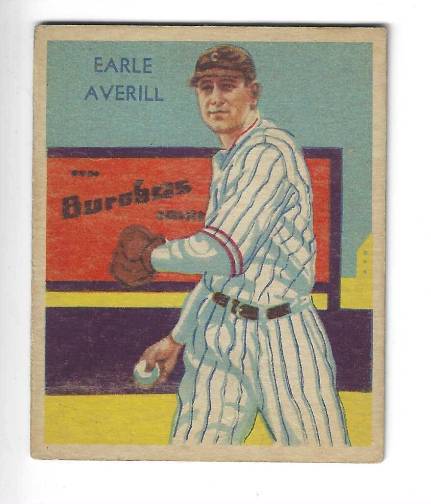 1934-36 Diamond Stars #35 Earle Averill