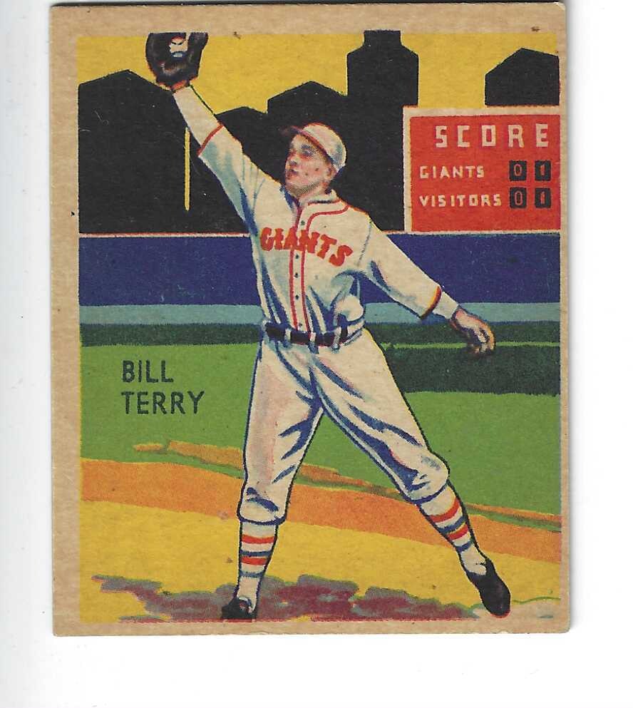 1934-36 Diamond Stars #14 Bill Terry